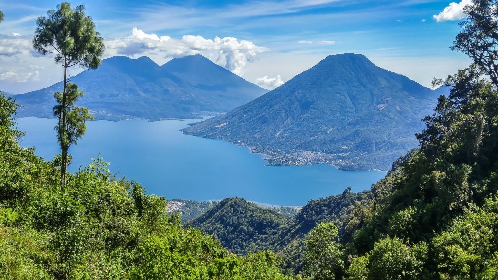 Lake Atitlán and volcanoes — setting for the retreat programme